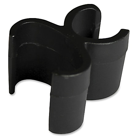 LobbyMaster Clip'M Mounting Clip for Broom - Black