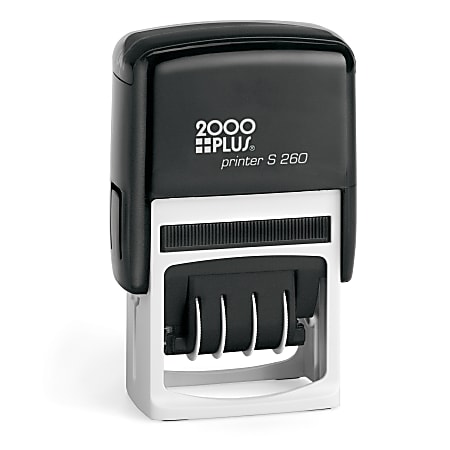 2000 PLUS® Date Message Dater Stamp Entered, Scanned,