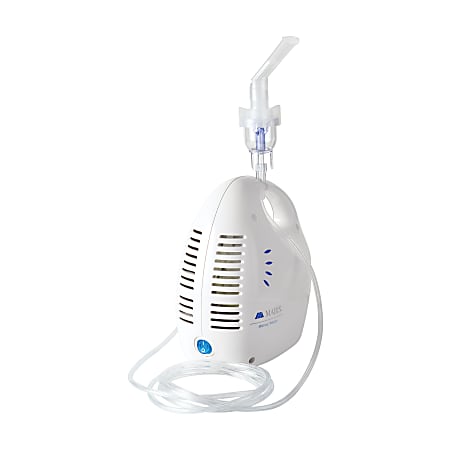 MABIS MiniComp Compressor Nebulizer, 9 5/16"H x 8 15/16"W x 6 1/8"D, White