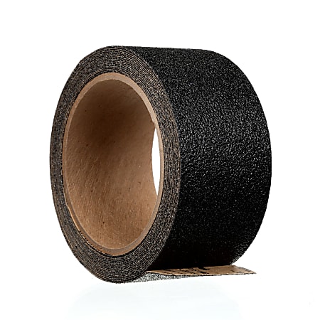 3M Safety-Walk Ruban antidérapant 610B-T2X9-6PK, Multi-usages, Intérieur et Extérieur, Noir, 50,8 mm x 228 mm, 6 bandes/paquet