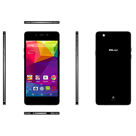 BLU Vivo Air LTE Cell Phone, Black, PBN200853