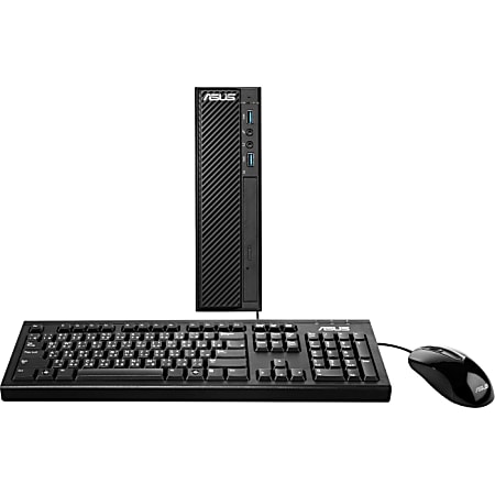 Asus BT1AD-I341300182 Desktop Computer - Intel Core i3 (4th Gen) i3-4130 3.40 GHz - 4 GB DDR3 SDRAM - 500 GB HDD - Windows 7 Professional 64-bit - Ultra Small