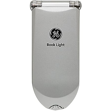 GE LED Book Light, Silver