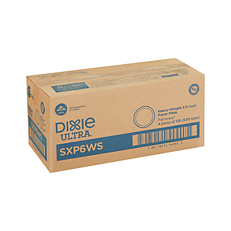 Dixie Ultra® Pathways 10-1/16 Heavyweight Paper Plates DXESXP10PATHCT, DXE  SXP10PATHCT - Office Supply Hut