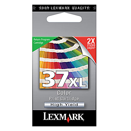 Lexmark™ 37XL High-Yield Tri-Color Ink Cartridge, 18C2180