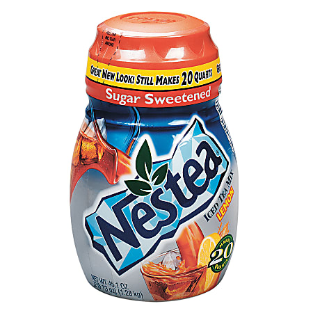 Nestea Iced Tea With Sugar 45.1 Oz. - Office Depot