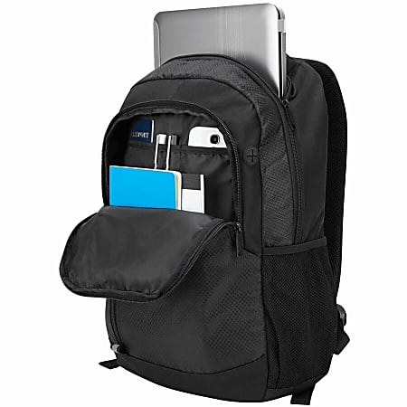 新品登場 Sport Targus Laptop Depot Office - Black Backpack リュックサック、デイパック
