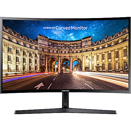 上品なスタイル Curved HD Full 27 CF398 Samsung Screen HDMI Monitor LCD LED ディスプレイ・モニター本体