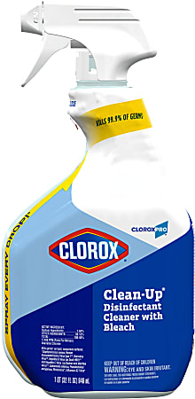 Clorox® Clean-Up® Disinfectant Cleaner With Bleach, 32 Oz Bottle