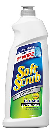 Soft Scrub Cleanser With Bleach 36 Oz Bottle - Office Depot