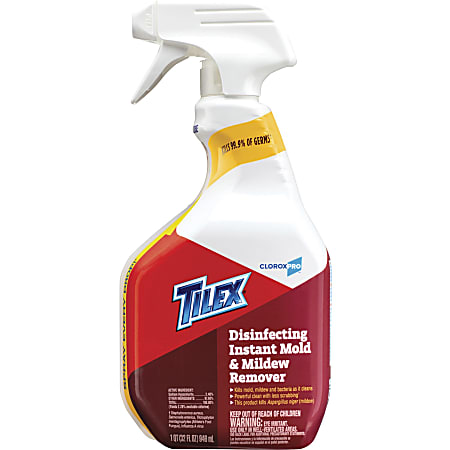 Tilex Disinfects Instant Mildew Remover 32 Oz Bottle - Office Depot