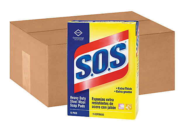 S.O.S.® Soap Pads, Box Of 15