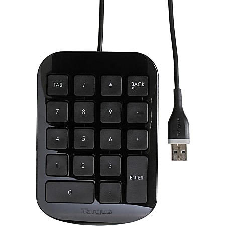 Targus® Numeric Keypad, Black/Gray