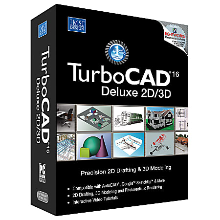 TurboCAD® Deluxe 16, Traditional Disc