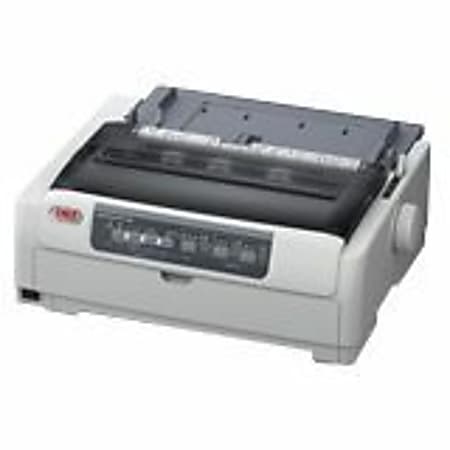 Oki MICROLINE 621 9-pin Dot Matrix Printer - Monochrome - 700 cps Mono - 288 x 72 dpi - USB - Parallel