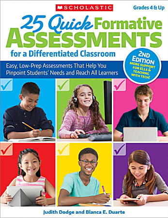 Scholastic Teacher Resources 25 Quick Formative Assessments For