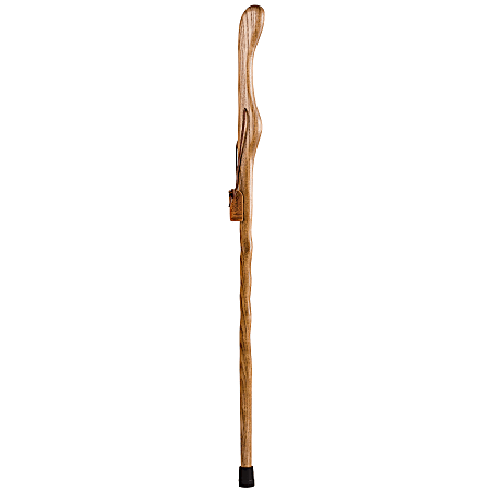 Brazos Walking Sticks™ Hitchhiker Twisted Oak Walking Stick, 58", Tan