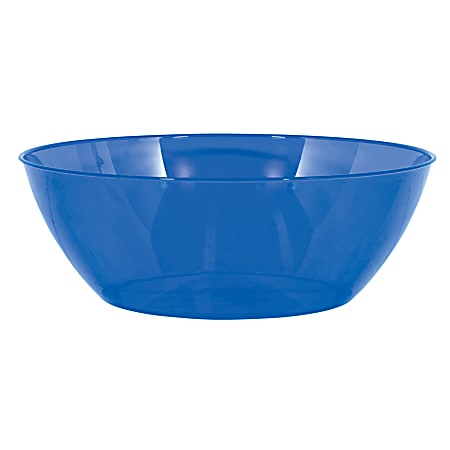 Amscan 10-Quart Plastic Bowls, 5" x 14-1/2", Bright
