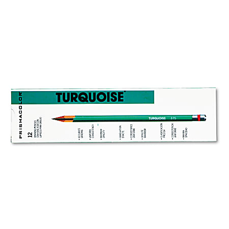 Prismacolor Turquoise Sketch Pencil Set Pack Of 12 - Office Depot