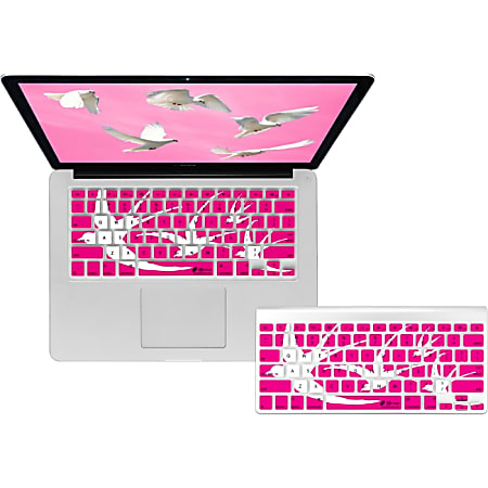 KB Covers Pink Doves Keyboard Cover for MacBook/Air 13/Pro (2008+)/Retina & Wireless