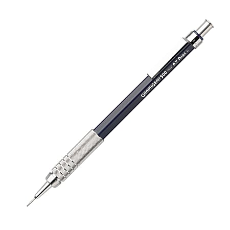 Pentel® Graph Gear 500 Automatic Drafting Pencils, 0.7 mm, Blue Barrel