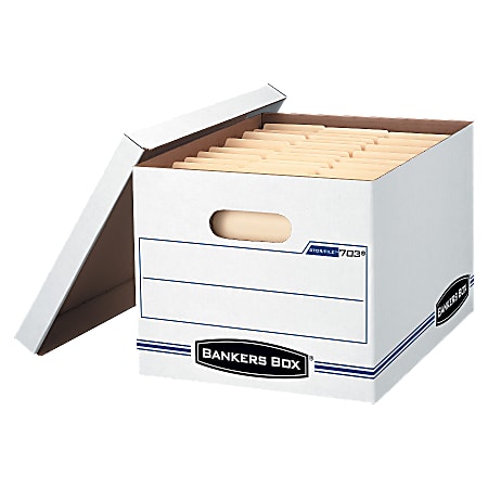 Bankers Box® Stor/File™ Boxes With Lift-Off Lids, Letter/Legal