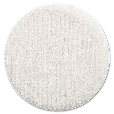 Oreck Floor Machine Terry Cloth Bonnet - 12" Diameter - Terry Cloth - Warm White - 1 Each
