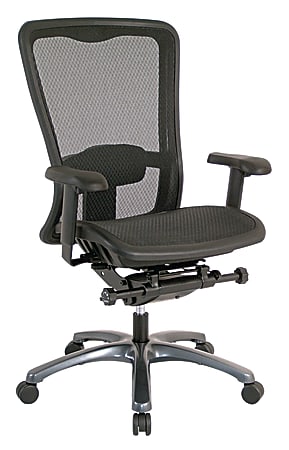 Office Star™ ProGrid High-Back Manager's Chair, Black/Titanium