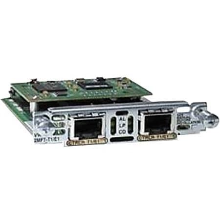 Cisco-IMSourcing NEW F/S Second-Generation 2-Port T1/E1 Multiflex Trunk Voice/WAN Interface Card