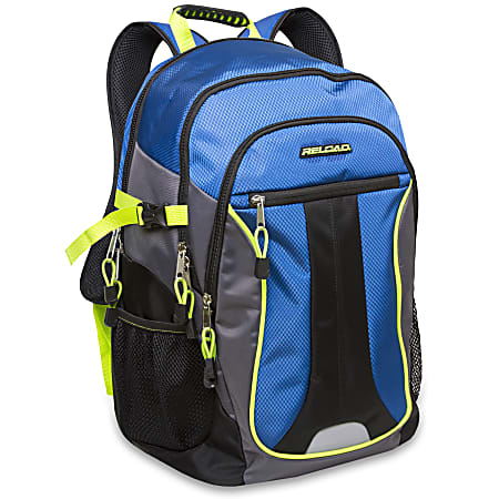 Reload Backpack With 19" Laptop Pocket, Blue