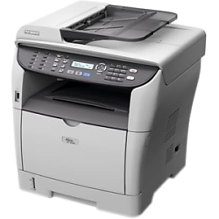 Ricoh Aficio SP 3410SF Laser Multifunction Printer - Monochrome - Plain Paper Print - Desktop