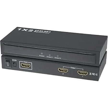 KanexPro HDMI 1x2 Mini Splitter with Full HD 1080p