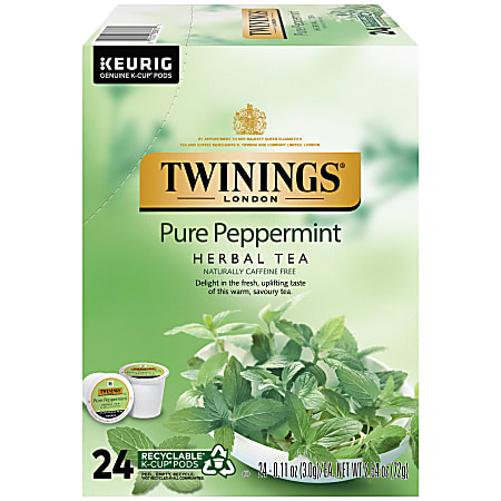 Twinings® of London Pure Peppermint Tea Single-Serve K-Cup®
