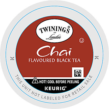 Twinings® of London Chai Tea Single-Serve K-Cup® Pods,