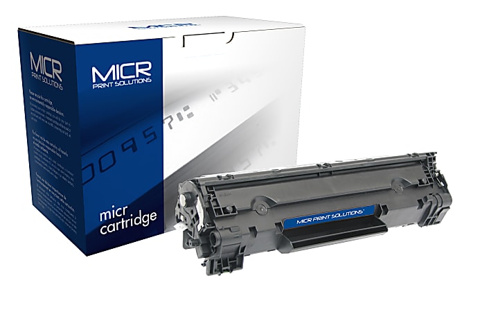 MICR Print Solutions Black Toner Cartridge Replacement For HP CE278A, MCR78AM