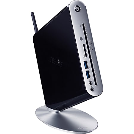 Asus Eee Box EB1503-B008G Nettop Computer - Intel Atom D2550 1.86 GHz - 4 GB DDR3 SDRAM - 320 GB HDD - Windows 7 Professional 64-bit - Black