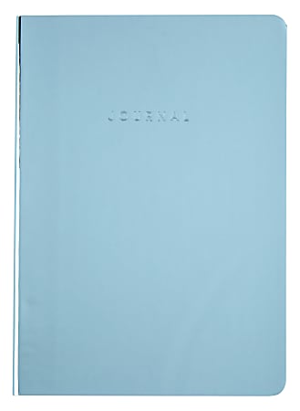 Office Depot® Brand Soft-Cover Journal, 5" x 8", Narrow Ruled, 192 Pages (96 Sheets), Teal