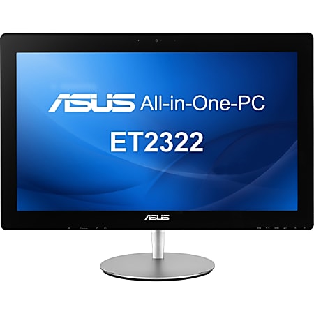 Asus ET2322IUKH-02 All-in-One Computer - Intel Core i3 (4th Gen) i3-4010U 1.70 GHz - 4 GB DDR3 SDRAM - 500 GB HDD - 23" 1920 x 1080 - Windows 8 64-bit - Desktop - Black