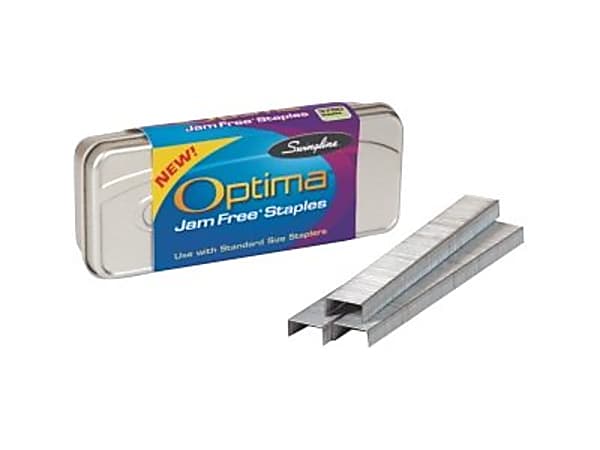 Swingline® Optima® Premium Staples, 1/4" Standard Strip, Box Of 3,750