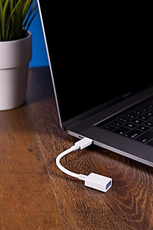 Belkin Micro USB to USB C Adapter for Samsung iPhone 15 and iPad Pro -  Office Depot