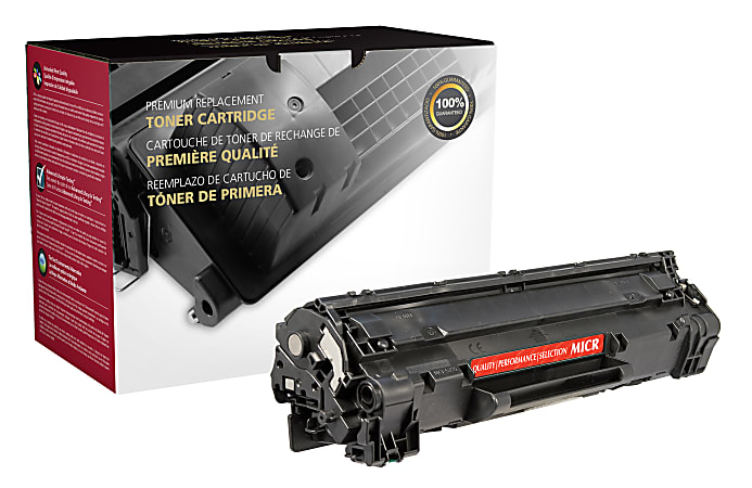 Clover Imaging Group™ CTG85AM Remanufactured Black MICR Toner Cartridge Replacement For HP 85A