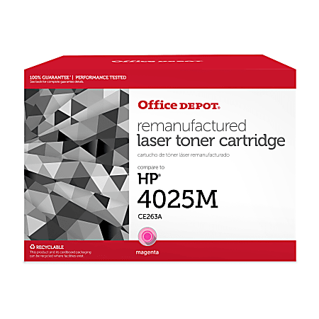 Office Depot® Remanufactured Magenta Toner Cartridge Replacement For HP 4025M