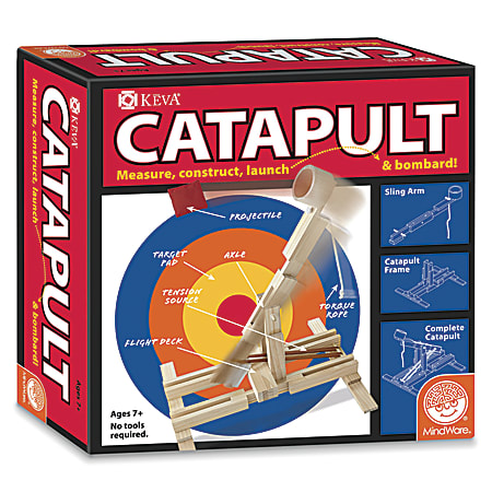 MindWare KEVA® Catapult Set, Multicolor, Grades 1 -