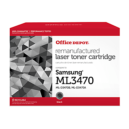 Office Depot® Brand Remanufactured High-Yield Black Toner Cartridge Replacement For Samsung ML-D3470A, MLD3470