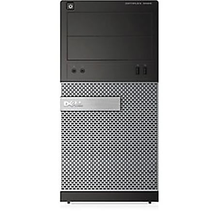 Dell OptiPlex 3020 Desktop Computer - Intel Core i5 i5-4570 3.20 GHz - Mini-tower - Dark Gray, Silver