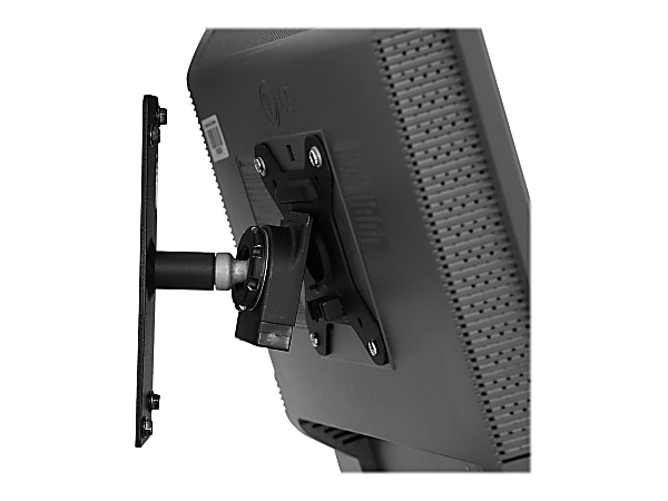 Atdec Display Direct Wall - Mounting kit (wall mount) - for LCD display - black - screen size: up to 24" - wall-mountable