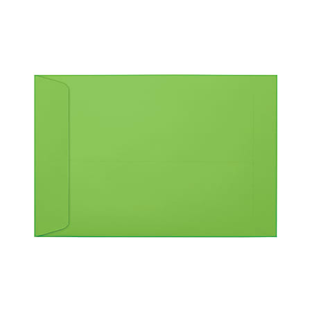 LUX #6 1/2 Open-End Envelopes, Peel & Press Closure, Limelight, Pack Of 250