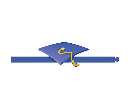 Eureka Wearable Cutout Graduation Caps, Pre-K - Grade 12, Pack Of 32