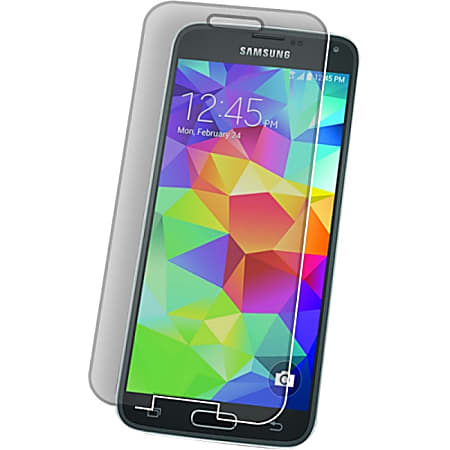 Symtek Tempered Glass Screen Protector for Galaxy S5 Crystal Clear