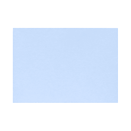 LUX Flat Cards, A7, 5 1/8" x 7", Baby Blue, Pack Of 50